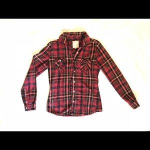 Flannel button up